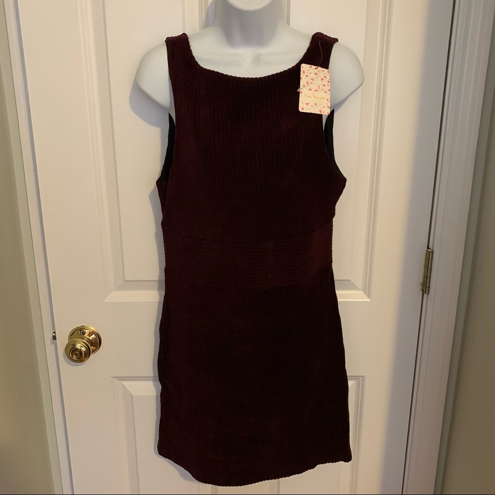 NEW Free People Corduroy Fall Dress